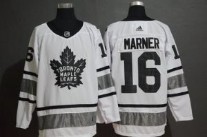 Maple Leafs16 Mitch Marner Weiß 2019 NHL All-Star Game